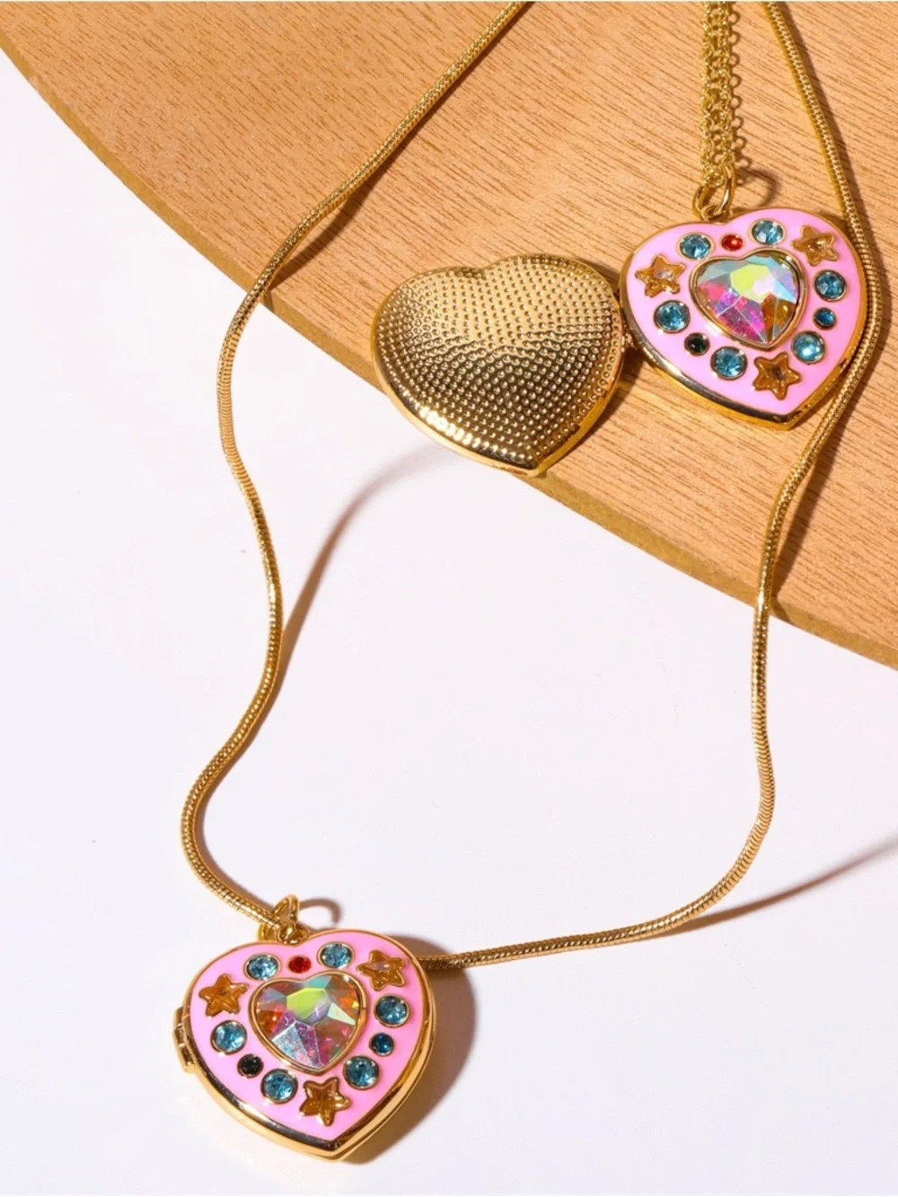 Handmade gold tone